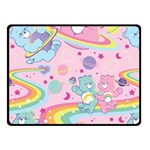 Bears Kawaii Pattern Fleece Blanket (Small) 50 x40  Blanket Front