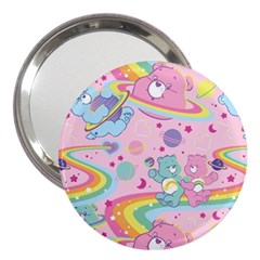 Bears Kawaii Pattern 3  Handbag Mirrors by Cowasu