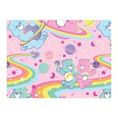 Bears Kawaii Pattern Two Sides Premium Plush Fleece Blanket (mini) by Cowasu