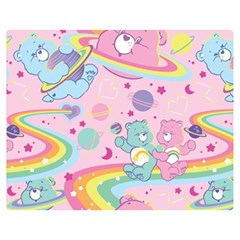 Bears Kawaii Pattern Two Sides Premium Plush Fleece Blanket (medium) by Cowasu