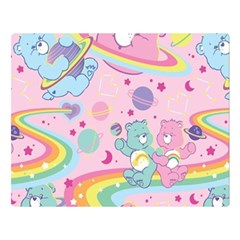 Bears Kawaii Pattern Two Sides Premium Plush Fleece Blanket (large) by Cowasu