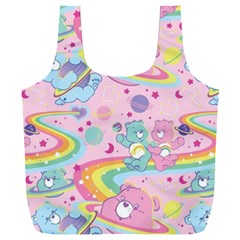 Bears Kawaii Pattern Full Print Recycle Bag (xxl) by Cowasu