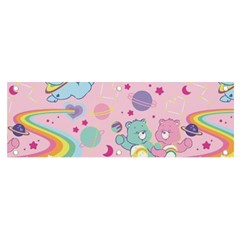 Bears Kawaii Pattern Banner And Sign 6  X 2  by Cowasu