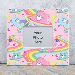 Bears Kawaii Pattern White Wall Photo Frame 5  X 7  by Cowasu