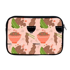 Japanese Street Food Soba Noodle In Bowl Apple Macbook Pro 17  Zipper Case by Cowasu