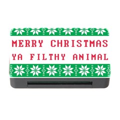 Merry Christmas Ya Filthy Animal Memory Card Reader with CF