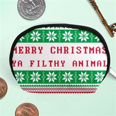 Merry Christmas Ya Filthy Animal Accessory Pouch (Medium)