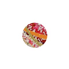 Japanese Kimono Pattern 1  Mini Magnets by Cowasu