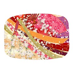 Japanese Kimono Pattern Mini Square Pill Box by Cowasu