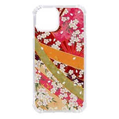 Japanese Kimono Pattern Iphone 14 Tpu Uv Print Case