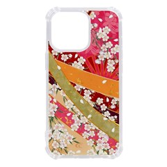 Japanese Kimono Pattern Iphone 13 Pro Tpu Uv Print Case