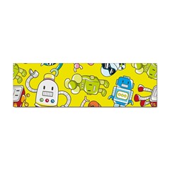 Robot Pattern Lego Sticker (bumper) by Cowasu