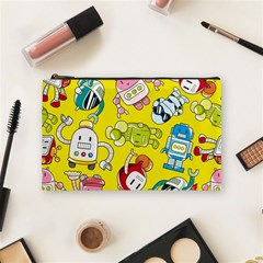 Robot Pattern Lego Cosmetic Bag (medium) by Cowasu