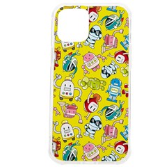 Robot Pattern Lego Iphone 12 Pro Max Tpu Uv Print Case by Cowasu