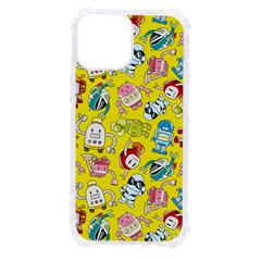 Robot Pattern Lego Iphone 13 Mini Tpu Uv Print Case