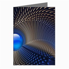 Abstract Background Pattern Greeting Cards (pkg Of 8) by Cowasu