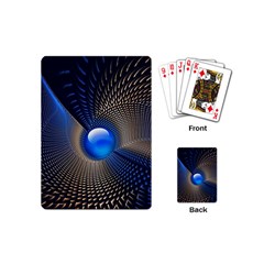 Abstract Background Pattern Playing Cards Single Design (mini) by Cowasu