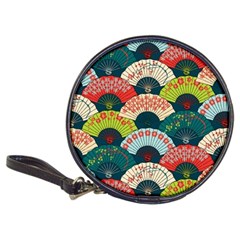 Japanese Fans Bright Pattern Classic 20-cd Wallets by Cowasu