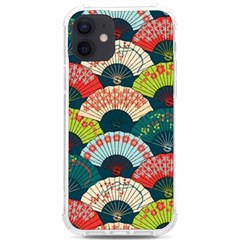 Japanese Fans Bright Pattern Iphone 12/12 Pro Tpu Uv Print Case by Cowasu