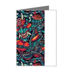 Japanese Graffiti Mini Greeting Card