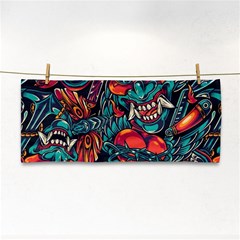 Japanese Graffiti Hand Towel