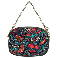 Japanese Graffiti Chain Purse (two Sides) by Cowasu