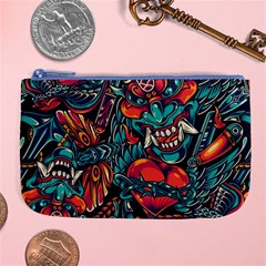 Japanese Graffiti Large Coin Purse by Cowasu