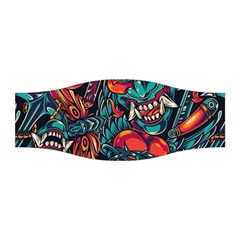 Japanese Graffiti Stretchable Headband by Cowasu