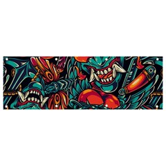 Japanese Graffiti Banner And Sign 9  X 3  by Cowasu