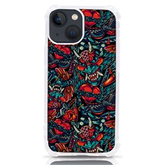 Japanese Graffiti Iphone 13 Mini Tpu Uv Print Case