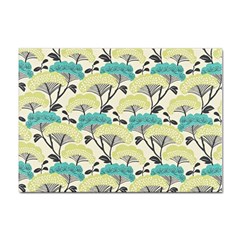 Flora Nature Color Japanese Patterns Sticker A4 (10 Pack) by Cowasu