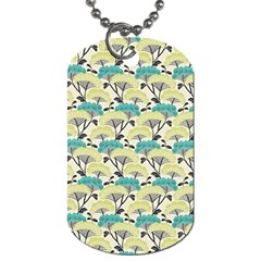 Flora Nature Color Japanese Patterns Dog Tag (two Sides) by Cowasu