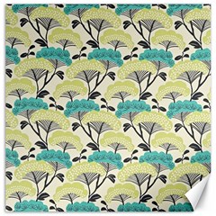 Flora Nature Color Japanese Patterns Canvas 20  X 20  by Cowasu