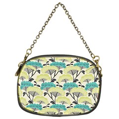 Flora Nature Color Japanese Patterns Chain Purse (one Side) by Cowasu