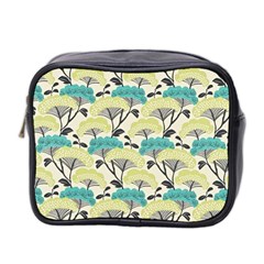 Flora Nature Color Japanese Patterns Mini Toiletries Bag (two Sides) by Cowasu