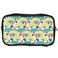 Flora Nature Color Japanese Patterns Toiletries Bag (two Sides) by Cowasu