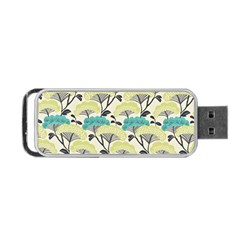 Flora Nature Color Japanese Patterns Portable Usb Flash (two Sides) by Cowasu