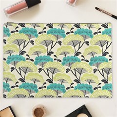 Flora Nature Color Japanese Patterns Cosmetic Bag (xxl) by Cowasu