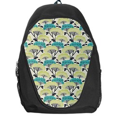 Flora Nature Color Japanese Patterns Backpack Bag by Cowasu