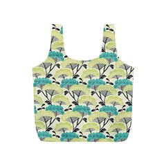 Flora Nature Color Japanese Patterns Full Print Recycle Bag (s) by Cowasu