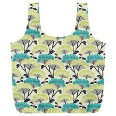 Flora Nature Color Japanese Patterns Full Print Recycle Bag (xxl) by Cowasu