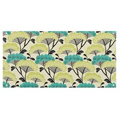 Flora Nature Color Japanese Patterns Banner And Sign 8  X 4  by Cowasu