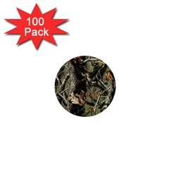 Realtree Camo Seamless Pattern 1  Mini Buttons (100 Pack)  by Cowasu