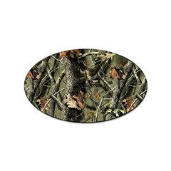 Realtree Camo Seamless Pattern Sticker (oval) by Cowasu