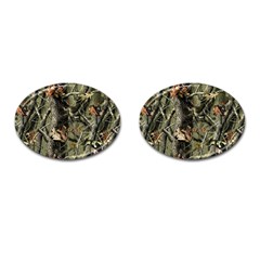 Realtree Camo Seamless Pattern Cufflinks (oval) by Cowasu