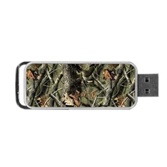 Realtree Camo Seamless Pattern Portable Usb Flash (two Sides)