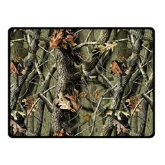 Realtree Camo Seamless Pattern Two Sides Fleece Blanket (small) by Cowasu