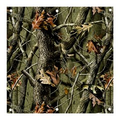 Realtree Camo Seamless Pattern Banner And Sign 3  X 3  by Cowasu