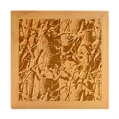 Realtree Camo Seamless Pattern Wood Photo Frame Cube by Cowasu