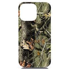 Realtree Camo Seamless Pattern Iphone 14 Pro Max Black Uv Print Case